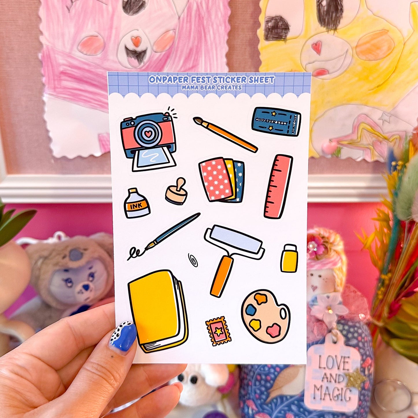 OnPaperfest Sticker Sheet