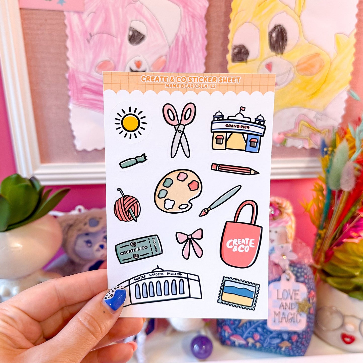 Create&Co Sticker Sheet