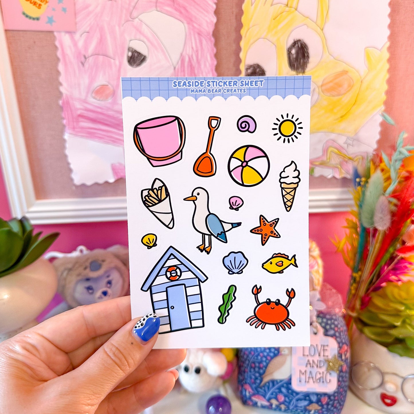 Seaside Sticker Sheet
