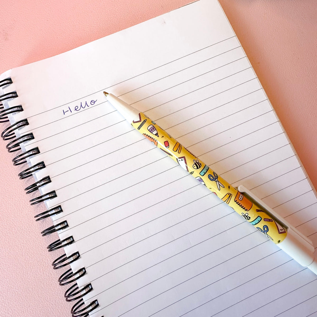 Yellow Stationery Pen SECONDS