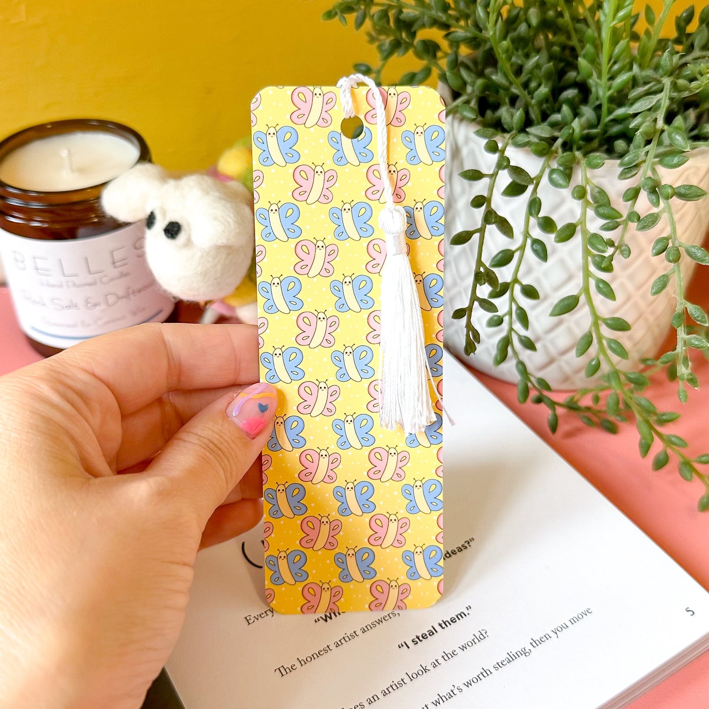 butterfly bookmark