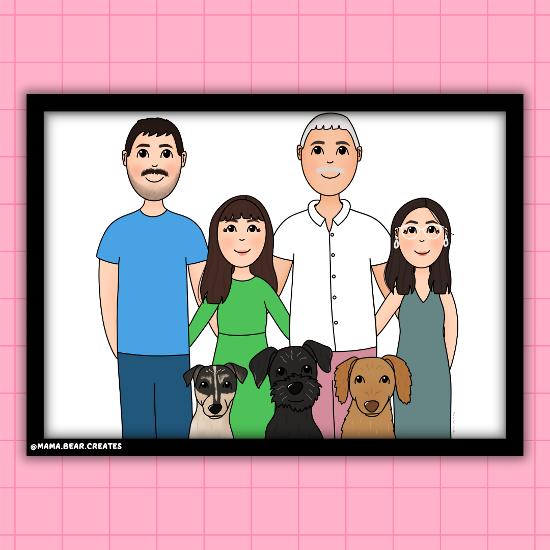 Custom Illustration Portrait