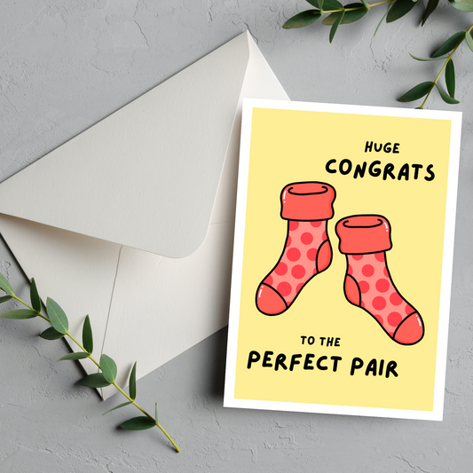 Perfect Pair Engagement Card