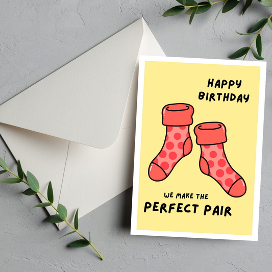 Perfect Pair Birthday Card