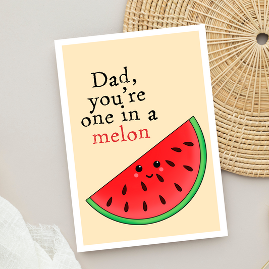 Melon Father's Day Card