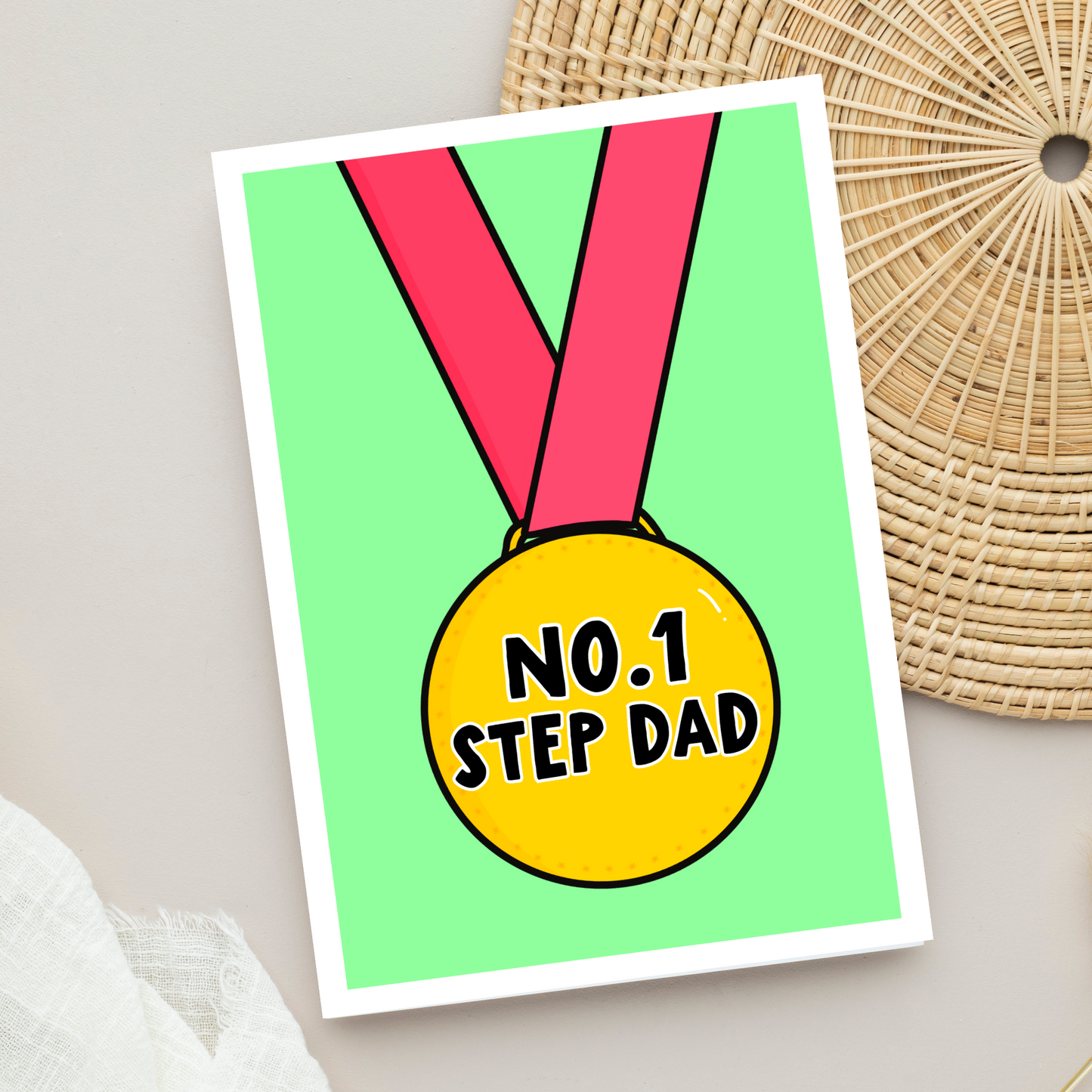 No.1 Dad Father's Day Card