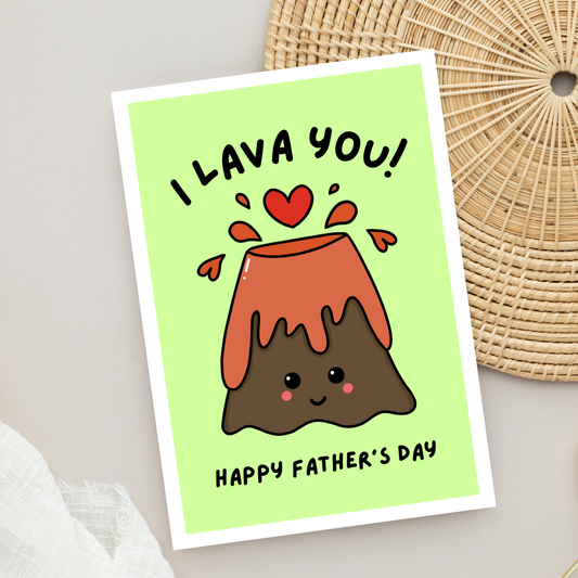 Lava Father's Day Card