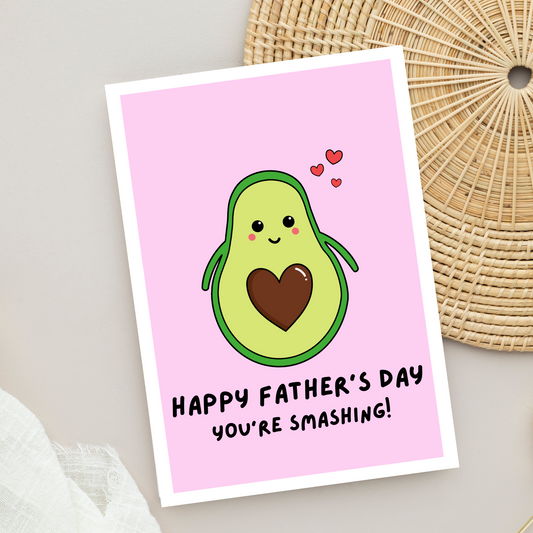 Avocado Father's Day Card