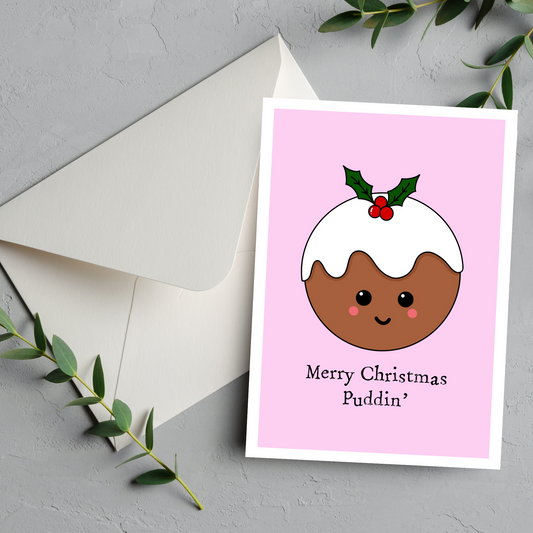 Christmas Pudding Card