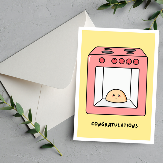 Bun In The Oven Card