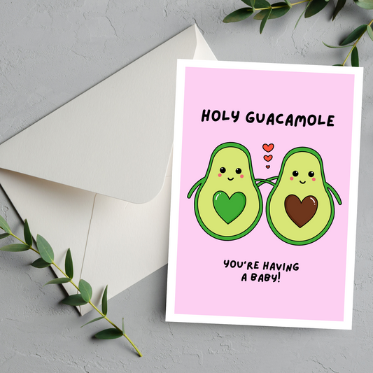 Avocado New Baby Card
