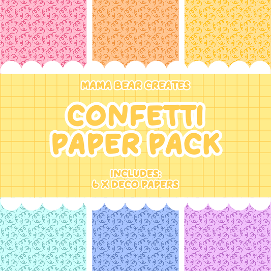 Confetti Paper Pack