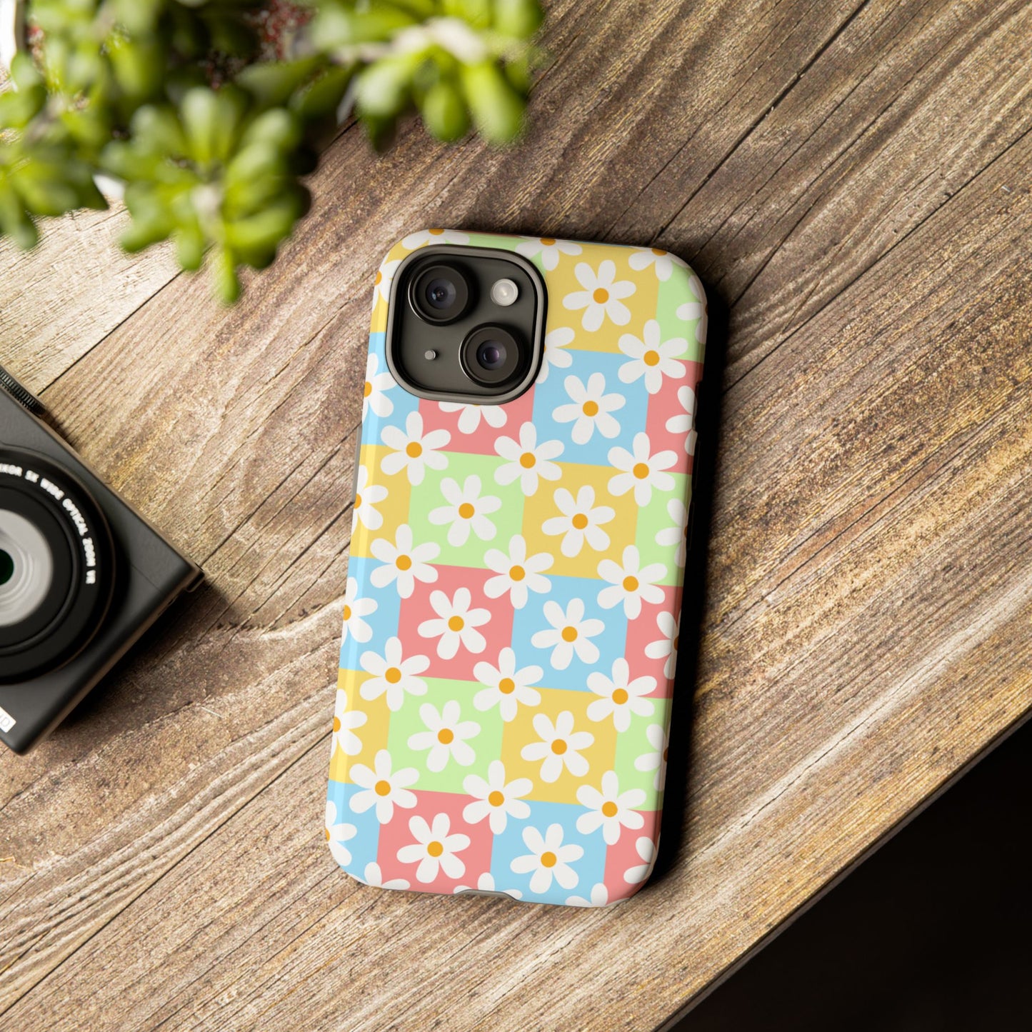 Patchwork Daisies Phone Case