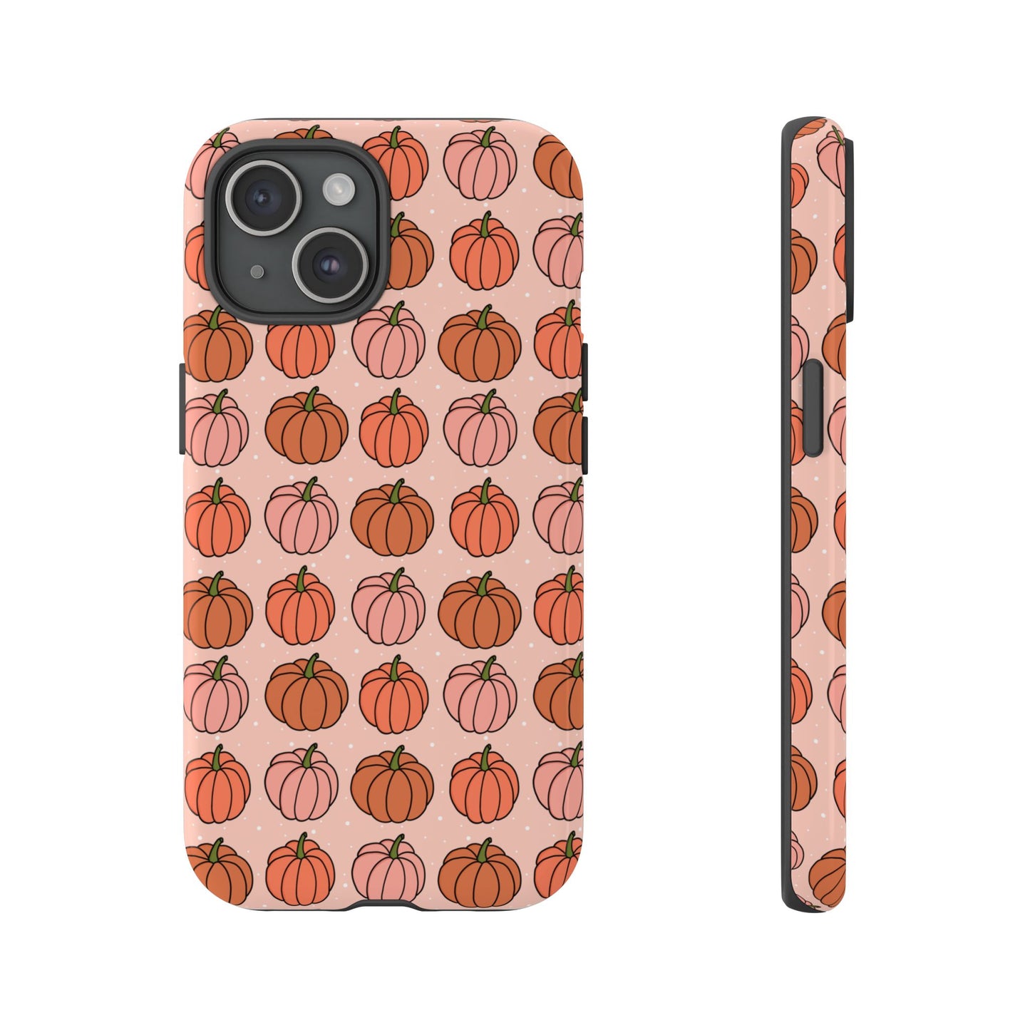 Peachy Pumpkins Phone Case - Peach