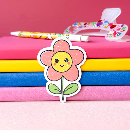 HAPPY FLOWER STICKER