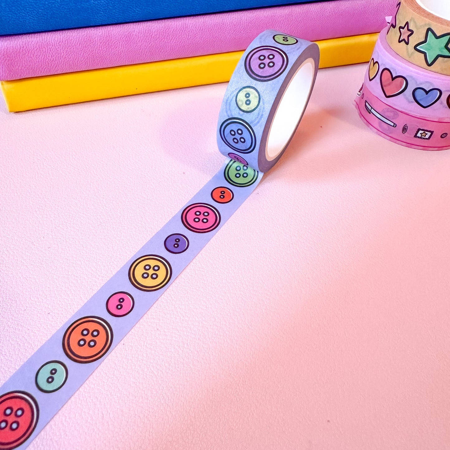 Buttons Washi Tape