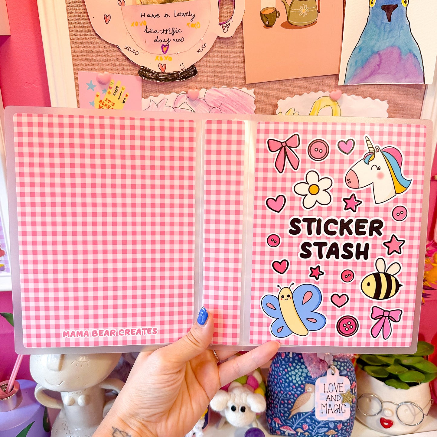 Sticker Stash Sticker Folder