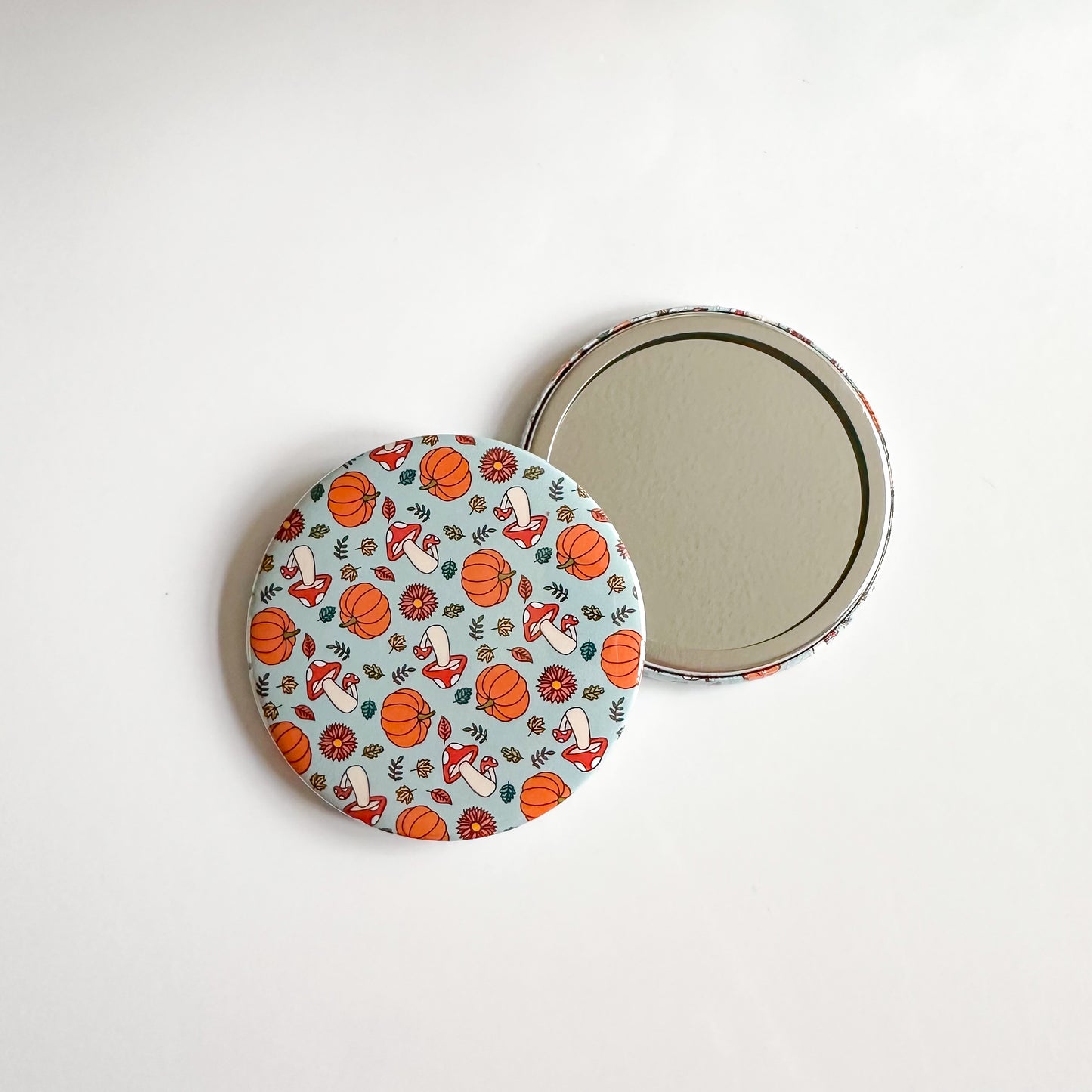 Autumn Wishes Pocket Mirror