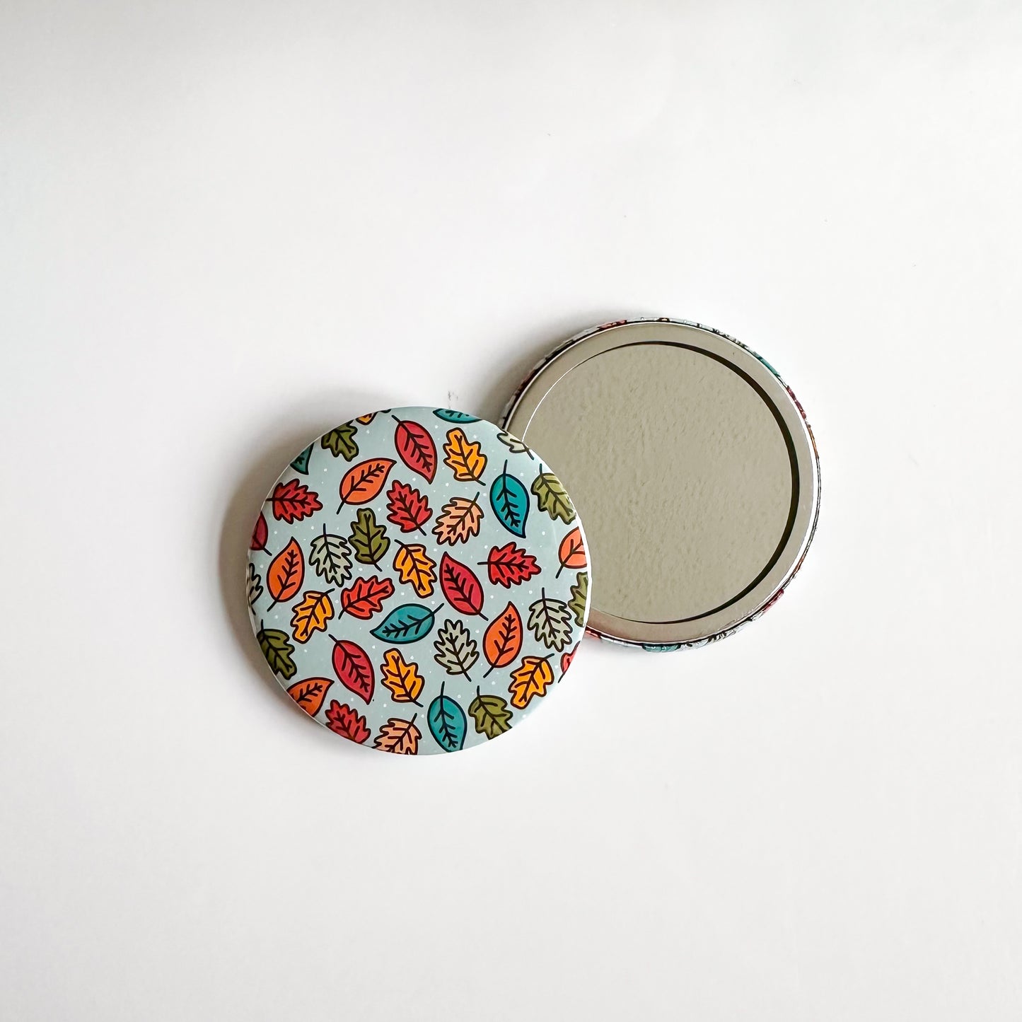 Autumn Leaves Pocket Mirror