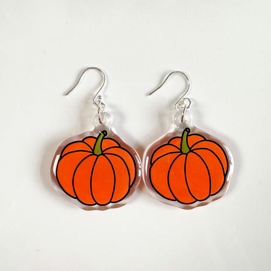 Pumpkin Earrings