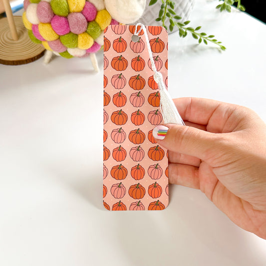 Peachy Pumpkins Bookmark