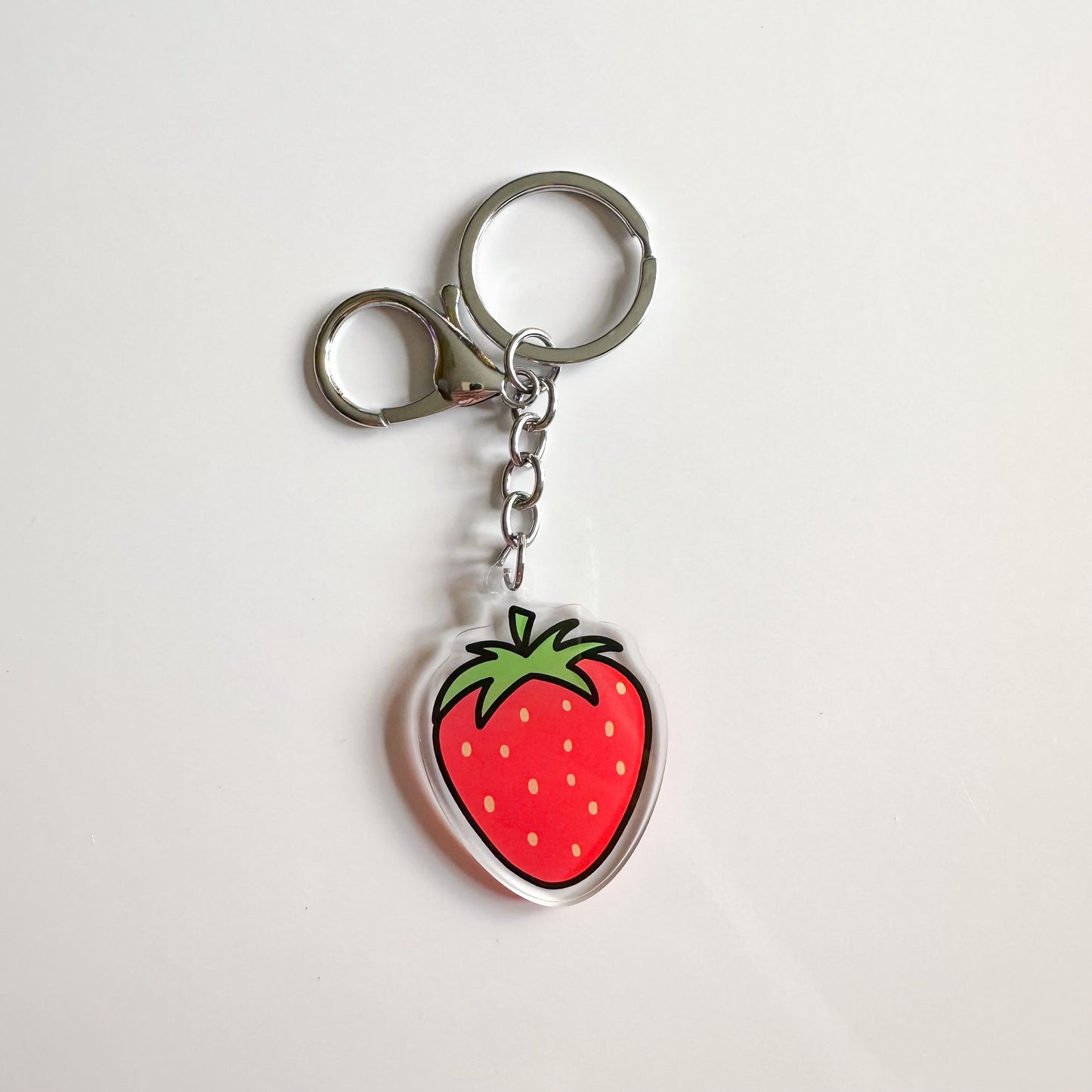 Strawberry Keyring