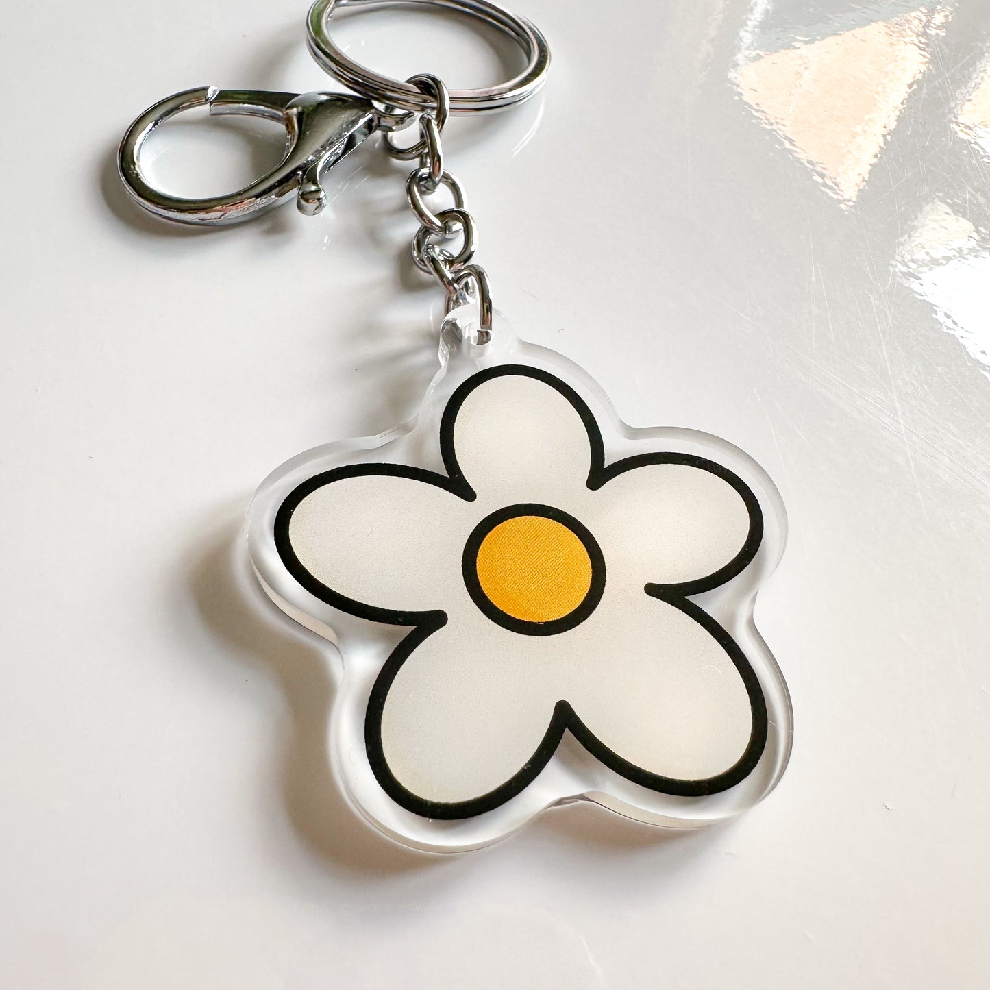 Daisy Keyring