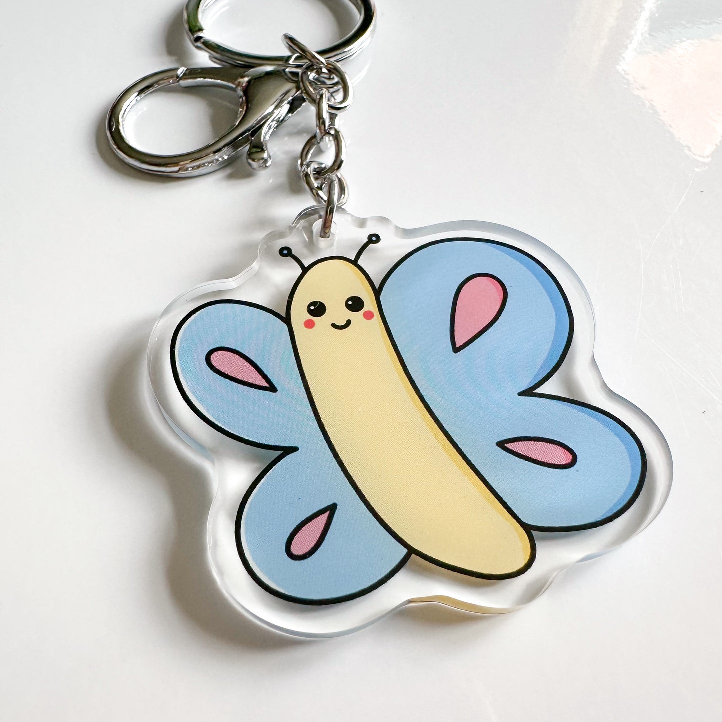 Butterfly Keyring