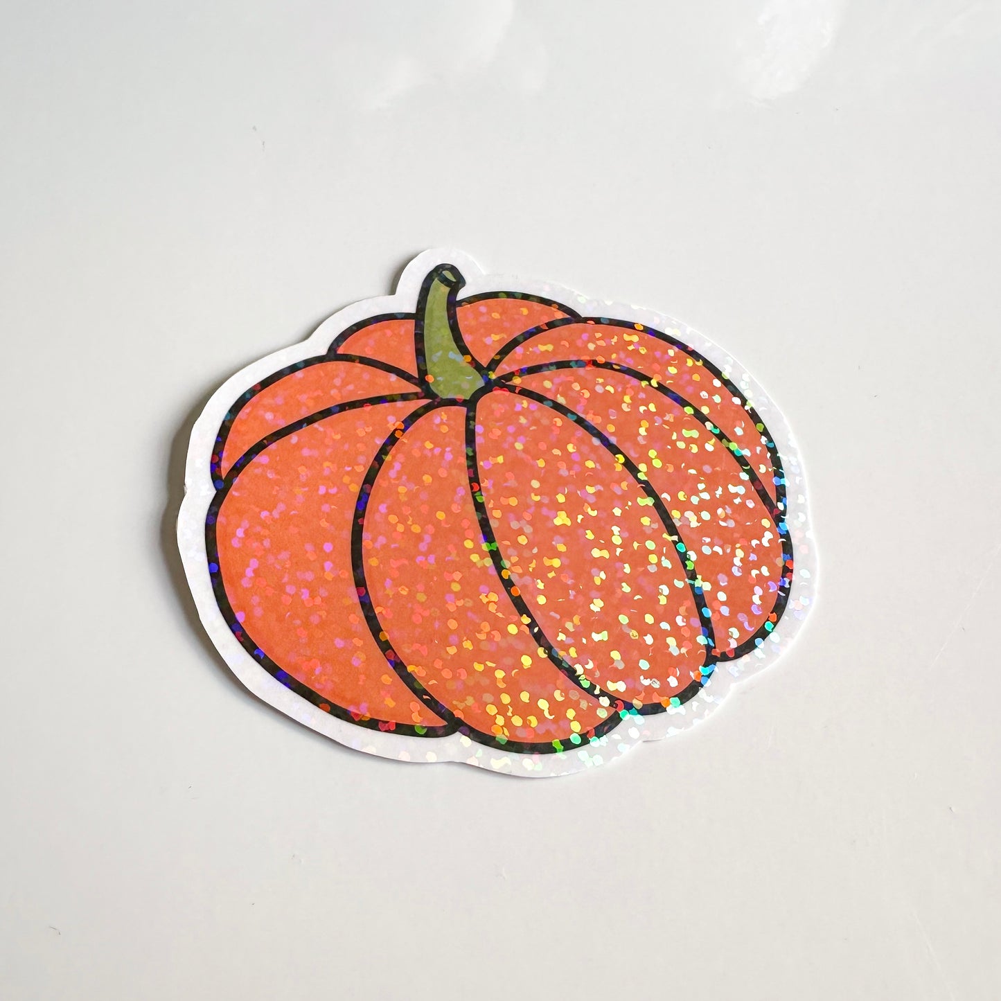 Pumpkin Vinyl Die Cut Sticker