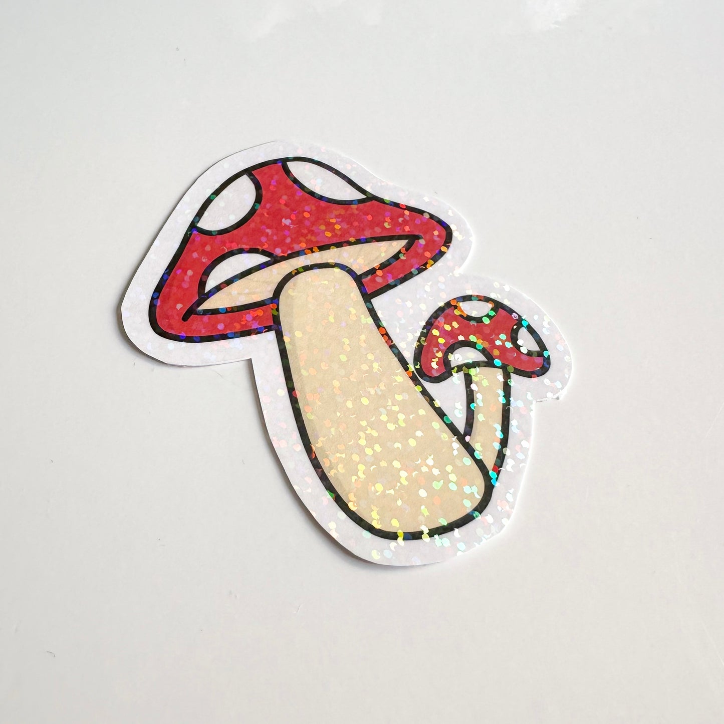 Toadstool Vinyl Die Cut Sticker