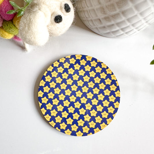 Smiley Stars Coaster