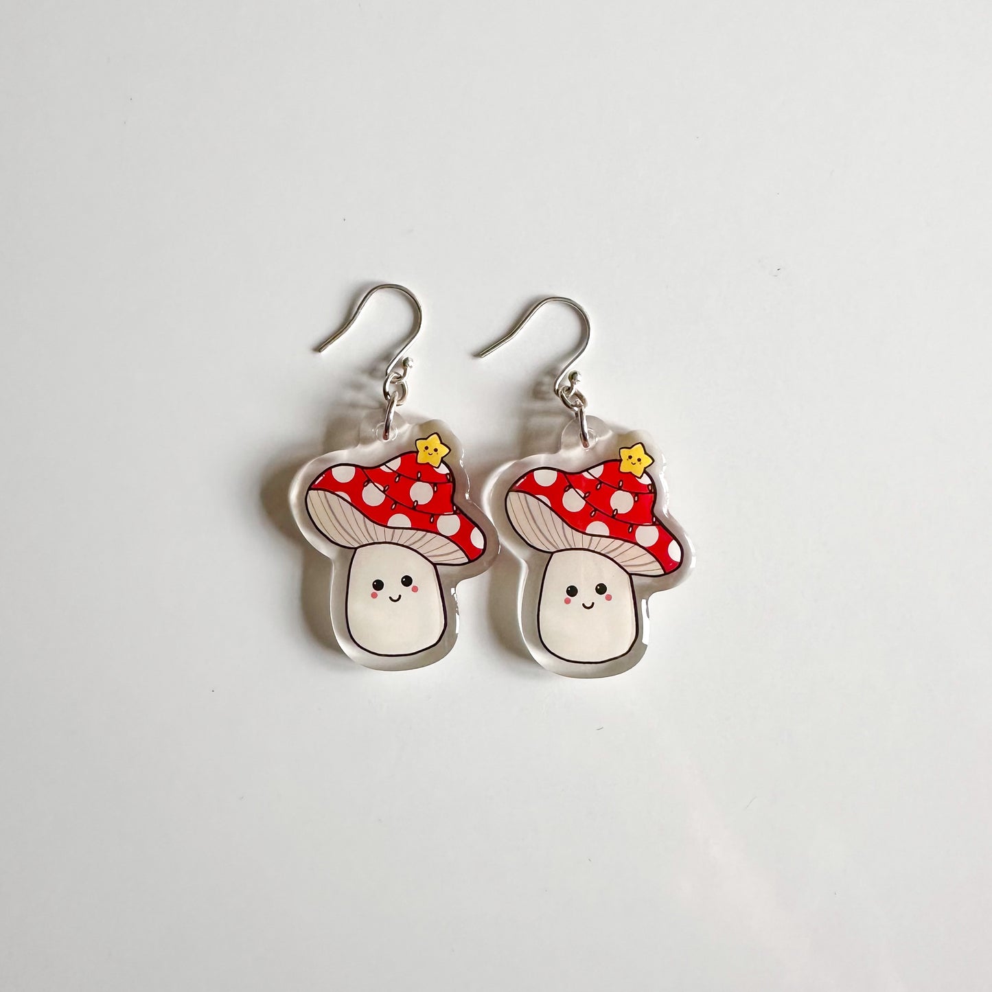 Christmas Mushi Earrings