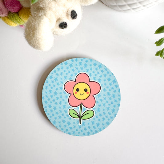 Happy Flower Coaster