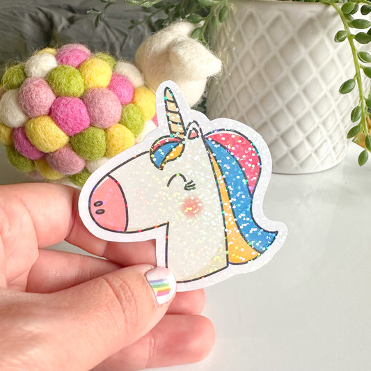 Unicorn Vinyl Die Cut Sticker