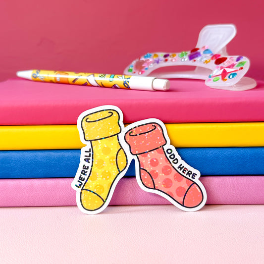ODD SOCKS STICKER