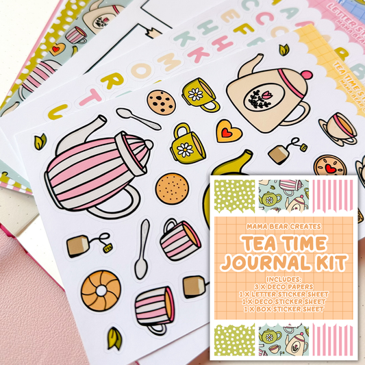 Tea Time Journal Kit