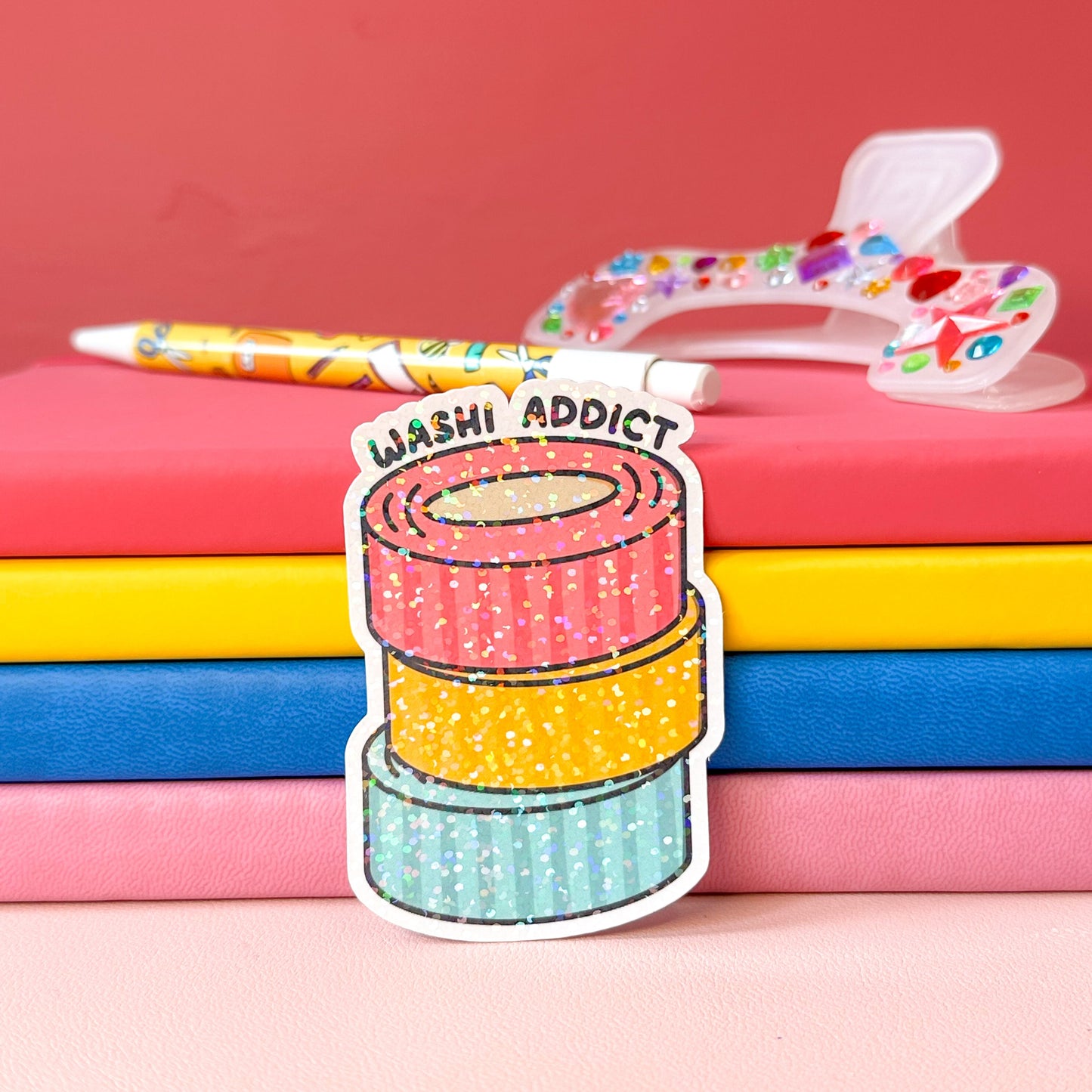 WASHI ADDICT STICKER