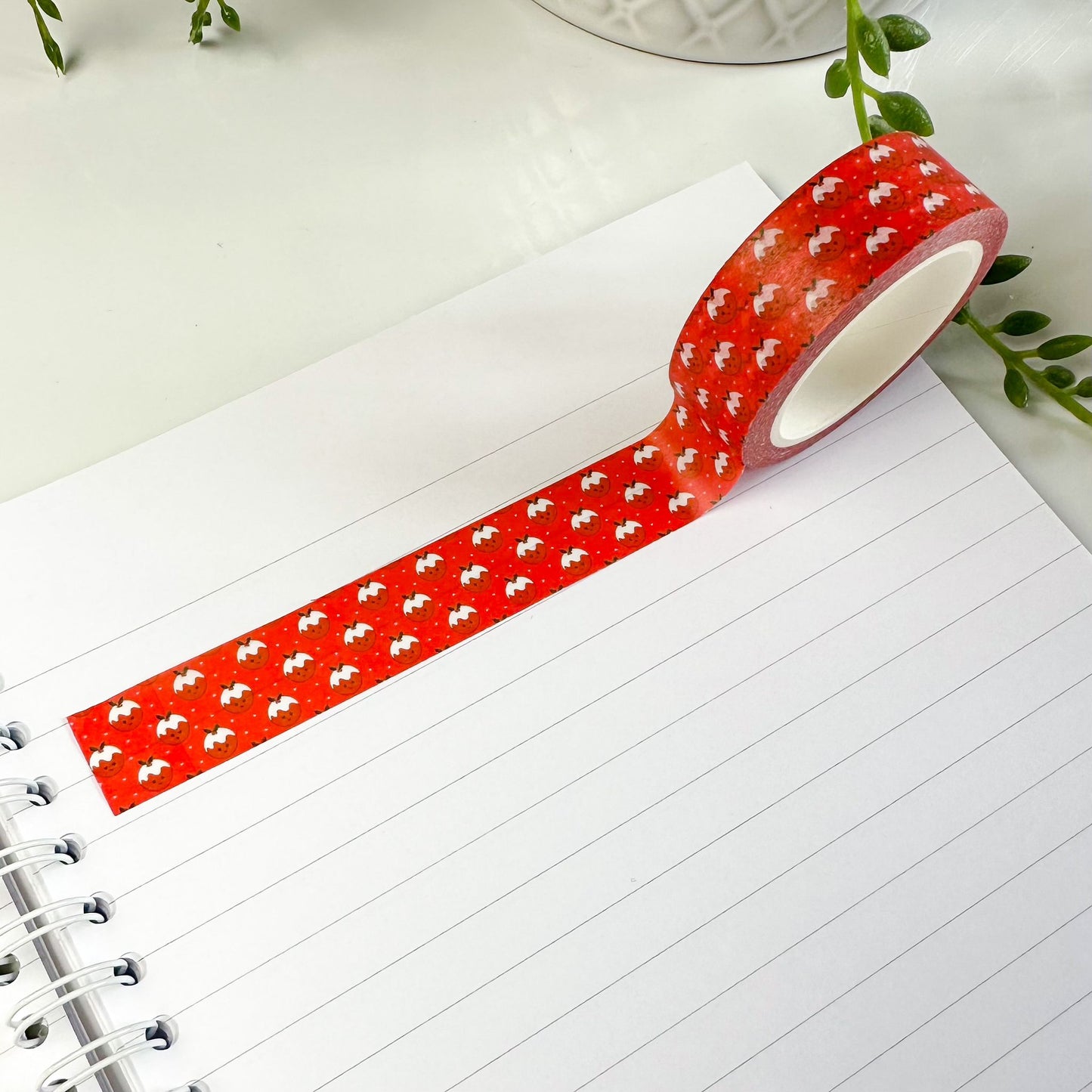 Christmas Pudding Washi Tape