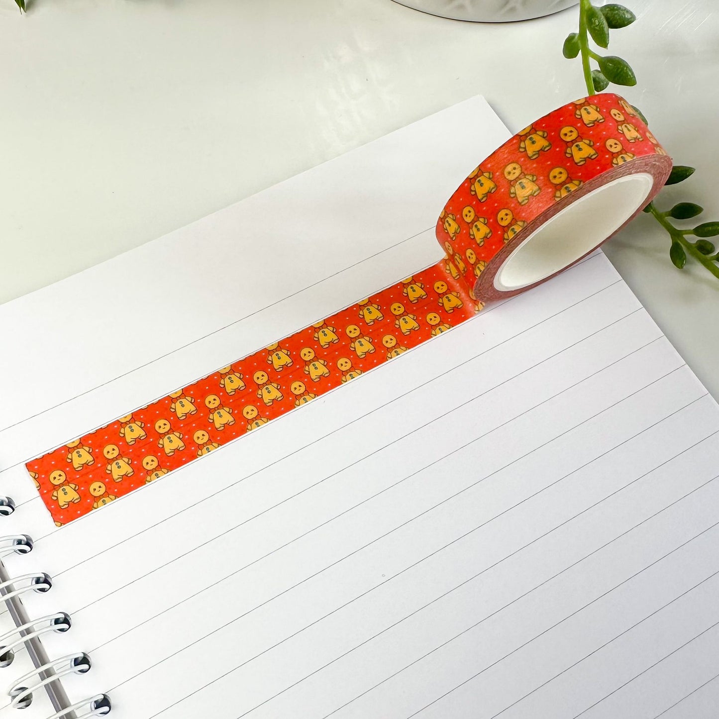 Gingerbread Man Washi Tape