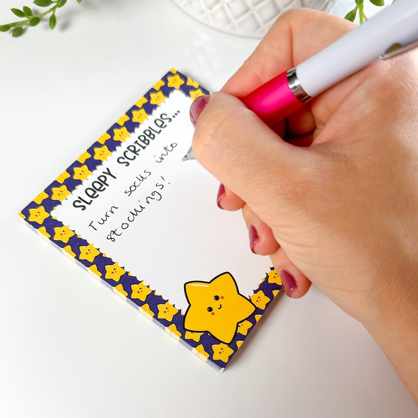 Sleepy Scribbles Memo Notepad