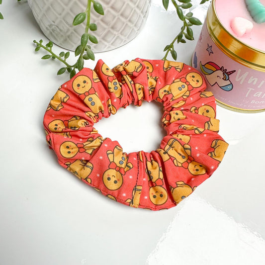 Gingerbread Man Hair Scrunchie