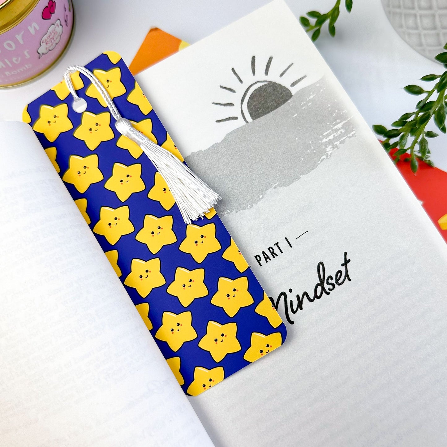 Smiley Stars Bookmark