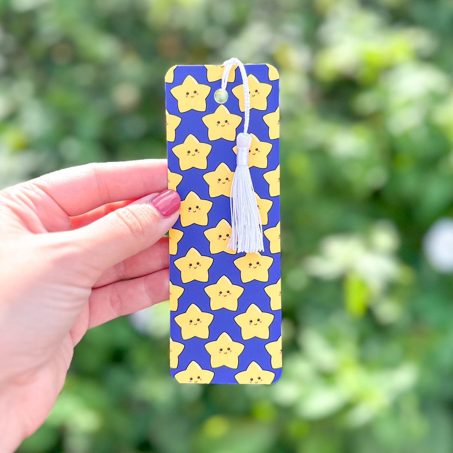 Smiley Stars Bookmark